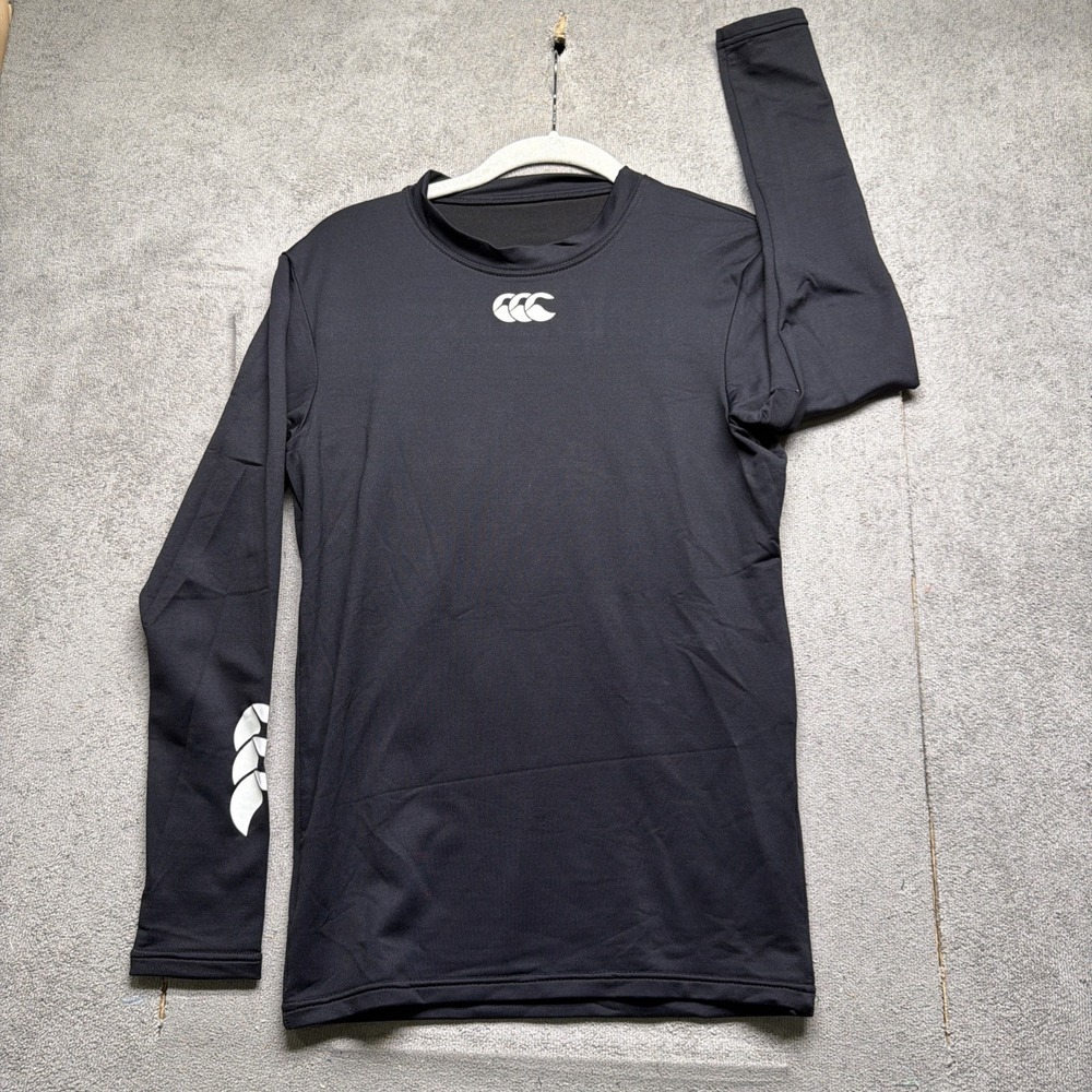 canterbury of New‎ Zealand Men's Blackncold Base Layer Medium